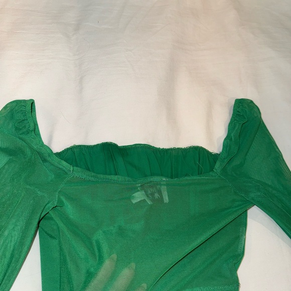 Long sleeve crop corset top - Picture 3 of 3